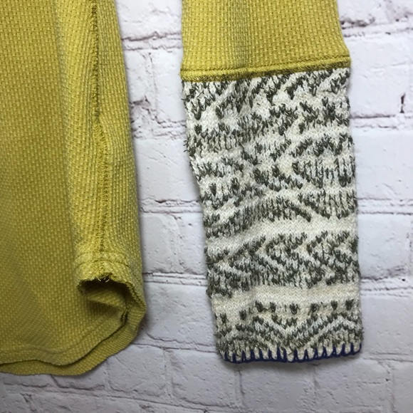 ⚡️SOLD⚡️ Free People Alpine Cuff Henley Thermal - Picture 8 of 8